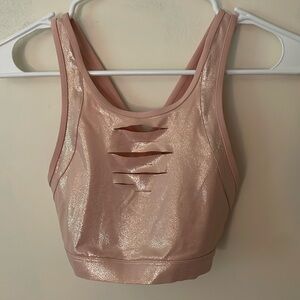 Shimmery VS PINK Sports Bra